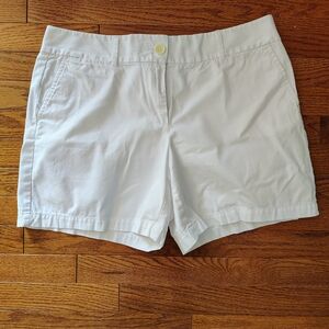 LOFT White Women's Shorts 6" Inseam